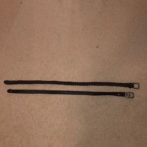 2 Braided Belts